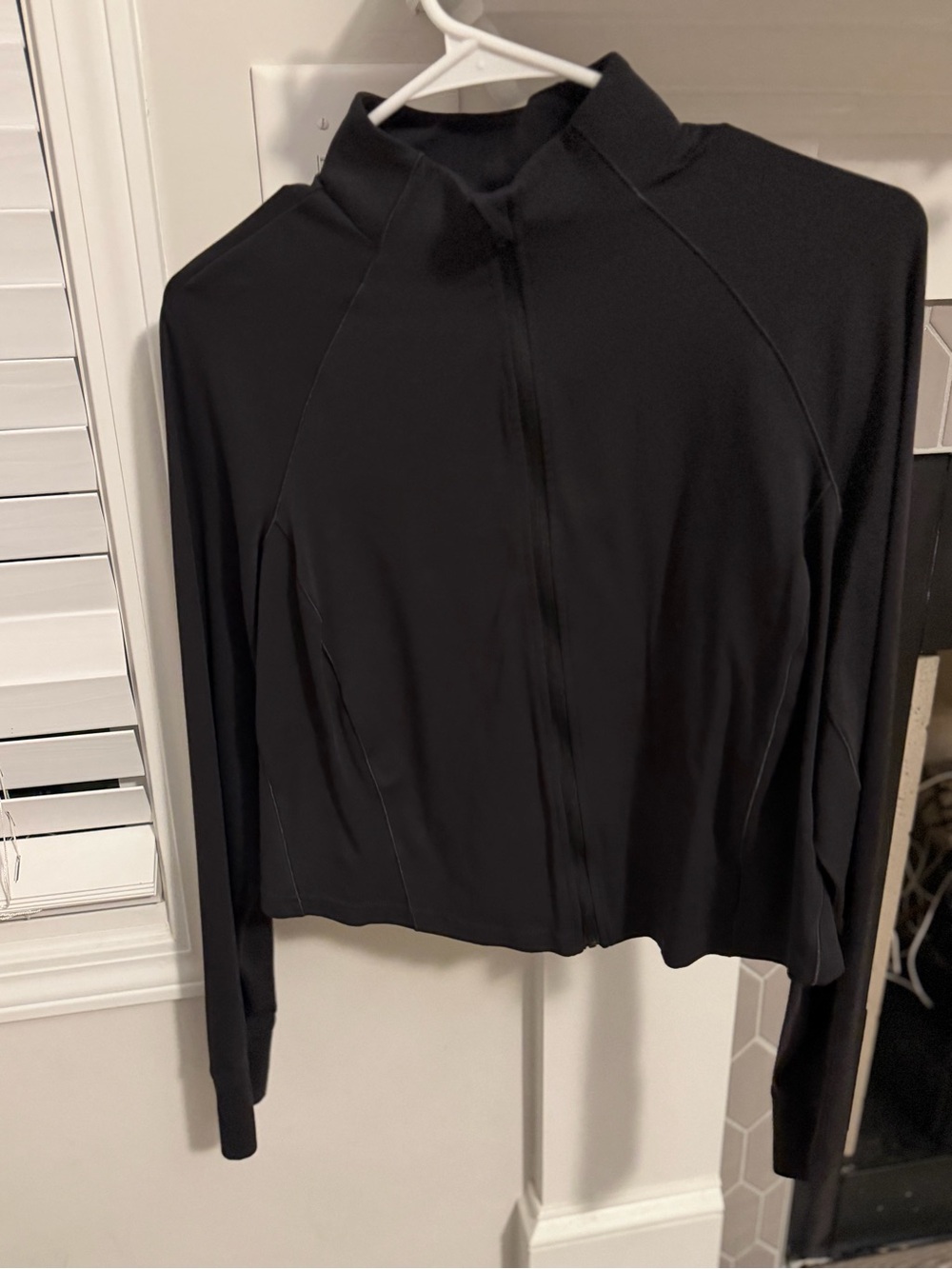 Avia Black Full-Zip Athletic Jacket